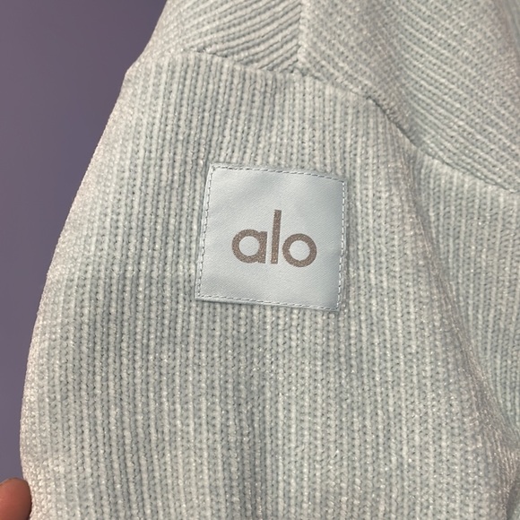 COPY - Alo Yoga Chenille Chalet Cardigan - Picture 4 of 6